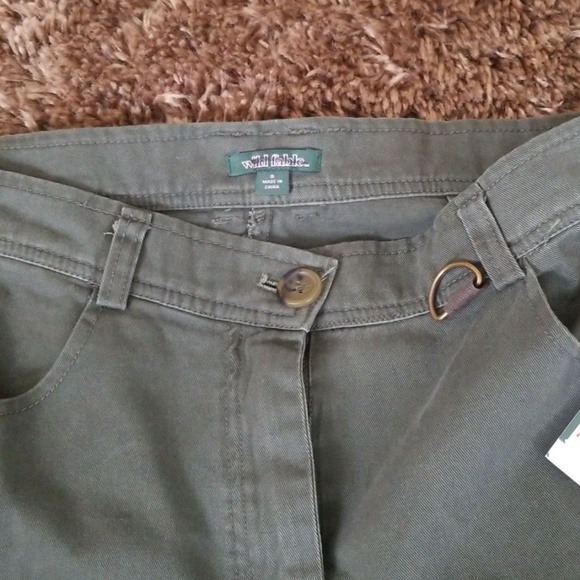 Army Green Mini Skirt size S - Picture 6 of 6